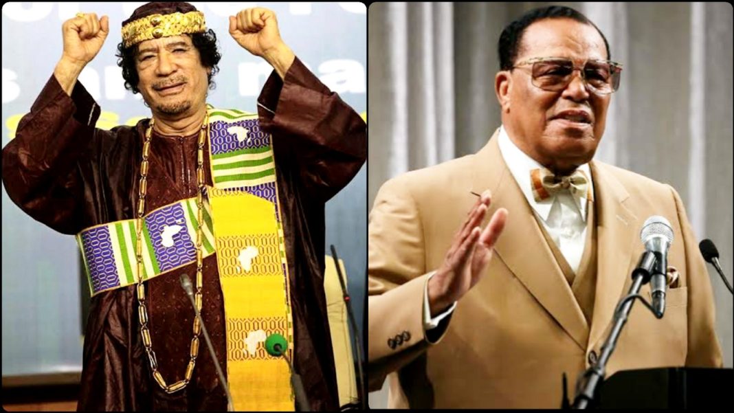 GWANJEZ's tweet photo. Back in 1996, the United States government out-rightly blocked a donation which Muammar Gaddafi, made to the African-American community, through Minister Louis Farrakhan, leader of the Nation of Islam. The donation was made in the tune of above $1 billion.
The donation was meant https://t.co/YDsqfryB9r