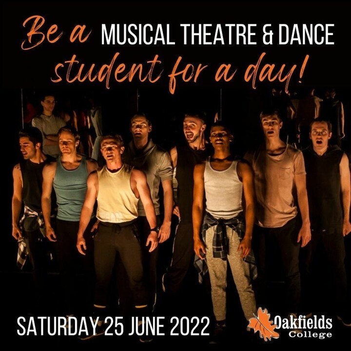 OC_Dance_MT's tweet photo. 25 June! Oakfields College 𝗠𝘂𝘀𝗶𝗰𝗮𝗹 𝗧𝗵𝗲𝗮𝘁𝗿𝗲 𝗦𝘁𝘂𝗱𝗲𝗻𝘁 𝗳𝗼𝗿 𝗮 𝗗𝗮𝘆! (light lunch included)
https://t.co/7RI4QKbW4G

#ExtraordinaryEducation #StudentForADay #OakfieldsCollegemtd #dancecollege #lovetoperform #theatreislife #oakfieldsmtd #theatreoaks https://t.co/NJpd77jlWB