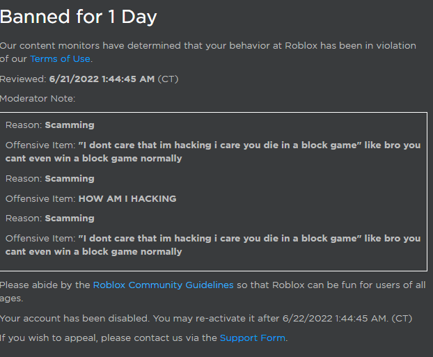 ol_exzrt's tweet photo. @Roblox @charli_xcx i hate your moderation https://t.co/jN7aV857Kv