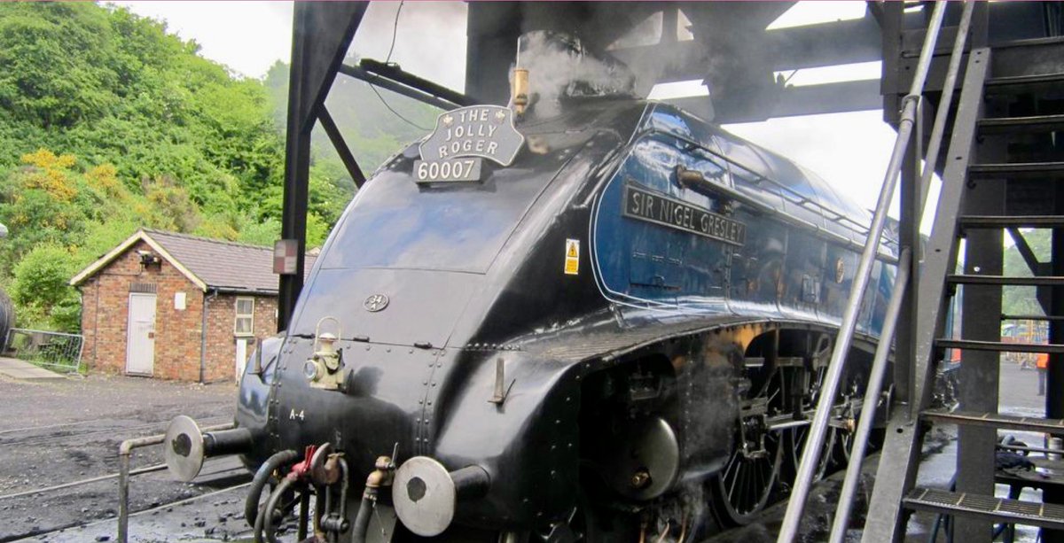 mes7585's tweet photo. Found some old pictures of ‘60007’ Sir Nigel Gresley taken @nymr - great memories, can’t wait to get back for a visit 😃 https://t.co/KDmkk7jhM3