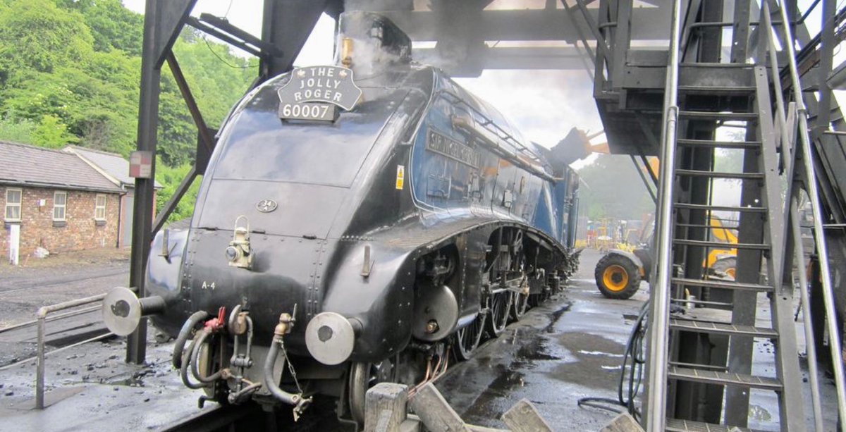 mes7585's tweet photo. Found some old pictures of ‘60007’ Sir Nigel Gresley taken @nymr - great memories, can’t wait to get back for a visit 😃 https://t.co/KDmkk7jhM3
