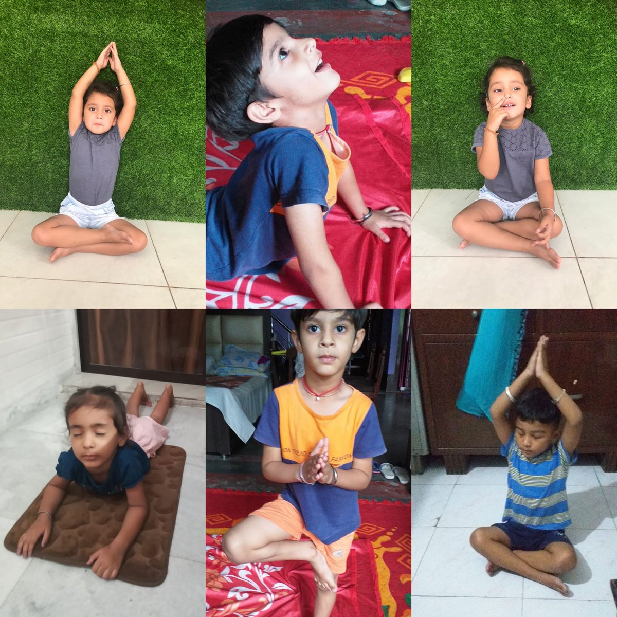 Yoga is that journey that takes you to your real self, to your soul, through your own self. Happy Yoga Day😊.
 Yoga done by nursery kids🥰
<a href="/raminde94301780/">Raminder</a> 
<a href="/STSWSRAJGOMAL/">S.T.S. World School (Official)</a> <a href="/Prabhjo60556013/">Prabhjot Gill</a> <a href="/cbseindia29/">CBSE HQ</a> <a href="/Rajwind05512120/">Rajwinder Kaur</a>