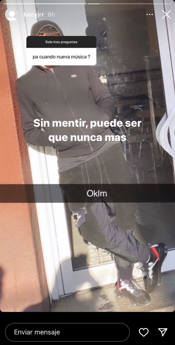 beny… una puñalada en el pecho duele menos