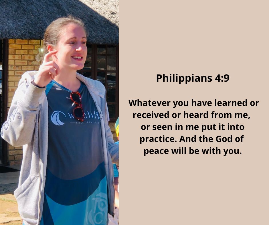 WycliffeSA's tweet photo. Team Wycliffe South Africa would like to send prayers and all the best wishes to our Scripture Engagement and Ethnodoxology Helen van der Walt during her Kairos course. Good luck from all of us at WSA and partners.
#WycliffeSA #Wycliffe #Bibletranslation #Goodluck #TeamWSA https://t.co/UmwXyQ3e3o