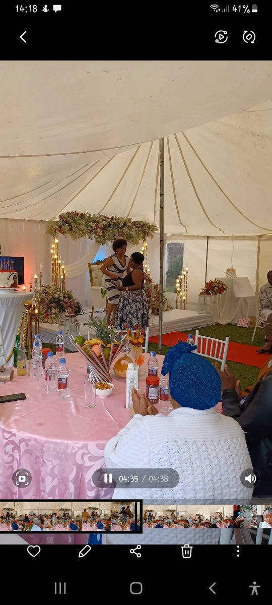 MerylsDaughter's tweet photo. Our Queen 👸 Motber was honoured and 🍾 celebrated. 😍🤩🥰 Happy 60th Birthday Aunt Fatima.  May God's blessings,  favour and good health be your portion. 
Thank you friends and family who made this possible for her.  Blessings unto you. 
#diamondyear https://t.co/DRdB0non7A