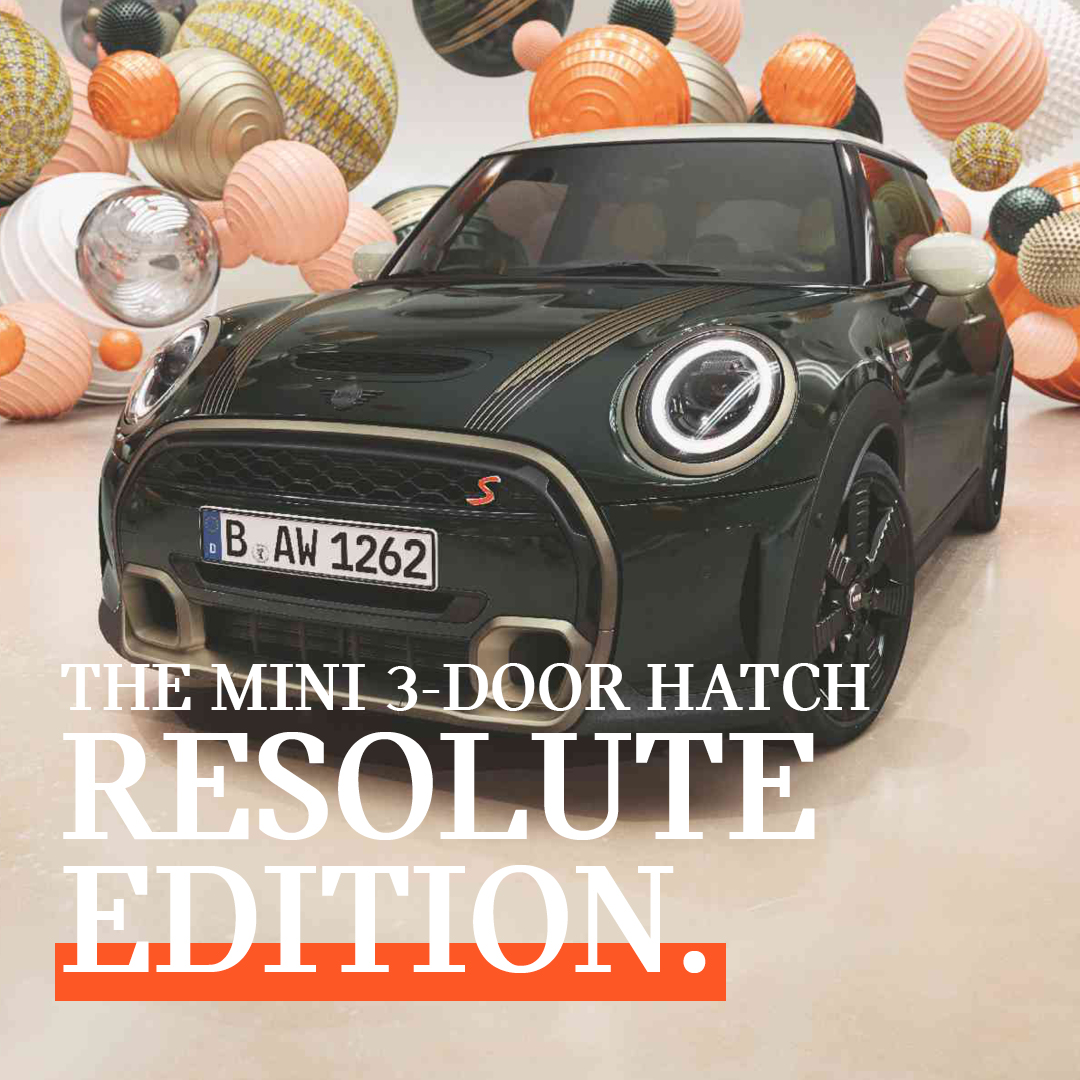 Introducing the MINI 3-Door Hatch Resolute Edition, a real showstopper and a statement maker of note. Contact us to discover more.

#MINI #BIGLOVE #MINIEditions #MINIResoluteEdition #MINI3doorhatch #MINIJoburgCity