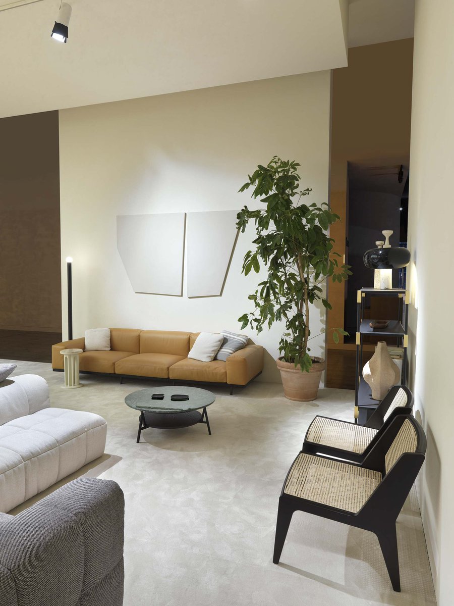 arflex's tweet photo. Naviglio designed by Umberto Asnago.
Rigorous shape for the seat system Naviglio, but pleasantly softened in the lines, thanks to a competent use of the materials.
-
#arflex #naviglio #sofa @umbertoasnago #tablet #smalltable @neriandhu #luxurylifestyle #luxuryhomes #milano https://t.co/b3qGIUHLLL