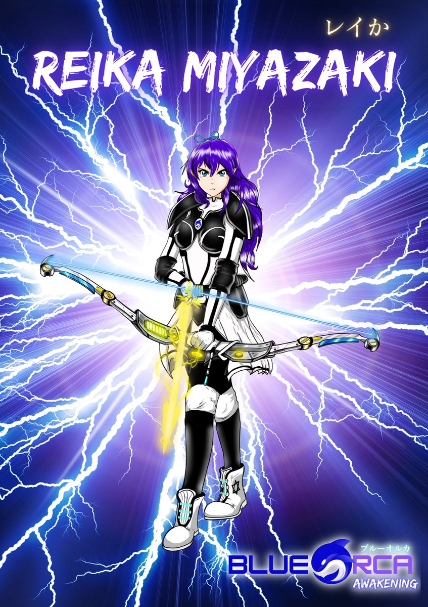 blueorcaworld's tweet photo. Reika is a Thunder Queen and y’all are gonna be shocked, when you discover how badass she is. #WritingCommunity #reika #blueorca https://t.co/7wr1ACu2To