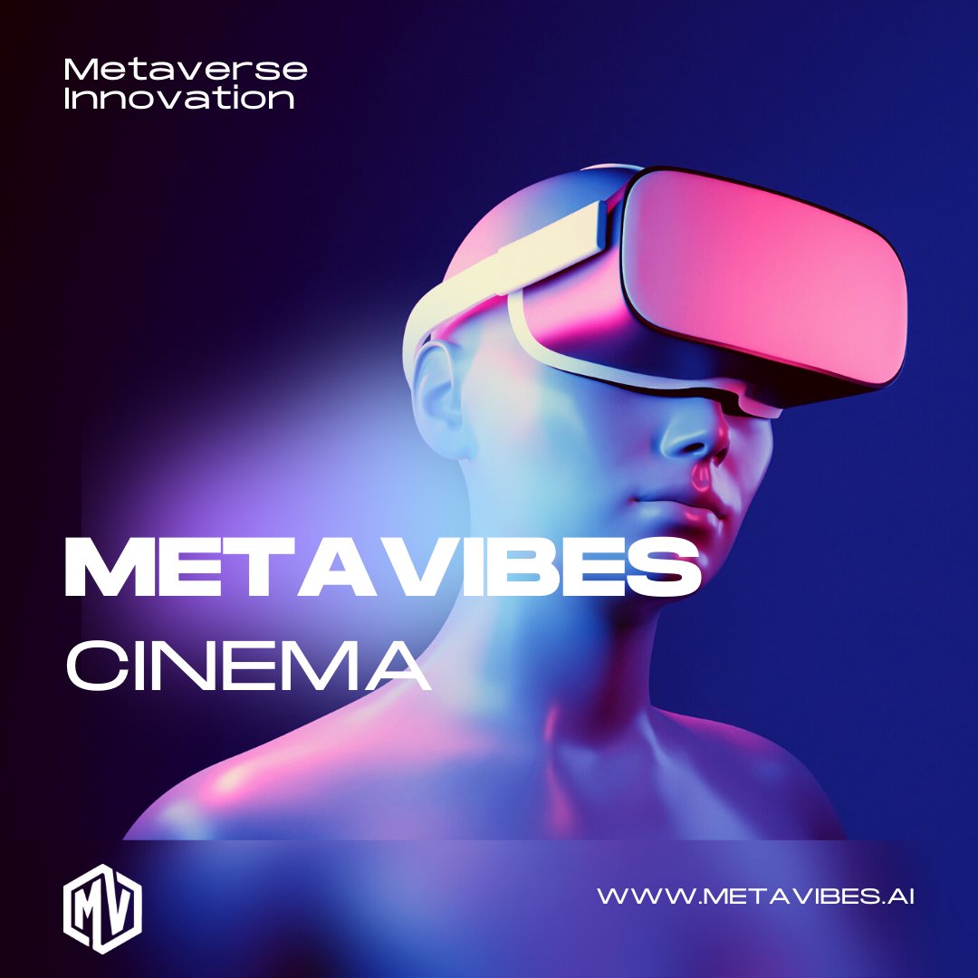 BWiGA2026's tweet photo. 🍿 Do you think our cinemas should remain crude?
Why can't we have innovations that can revolutionize the industry? 🎥
#Metavibes can effectively get everyone access to digital cinemas. The possibilities of beautification and programmability are unlimited.
#metaversecinema https://t.co/1UBPuC9Voj