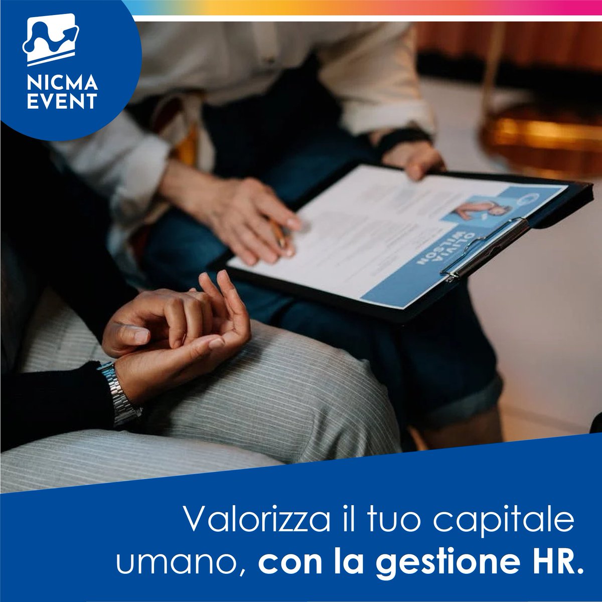 Nicmasrl's tweet photo. Giovedì alle ore 10.00 si terrà un incontro online completamente gratuito dedicato alla gestione del personale.

Sei ancora in tempo, iscriviti sul nostro sito!
https://t.co/cOahfS1rWO

#HR #RisorseUmane #HumanResources https://t.co/11qEEhaN6o