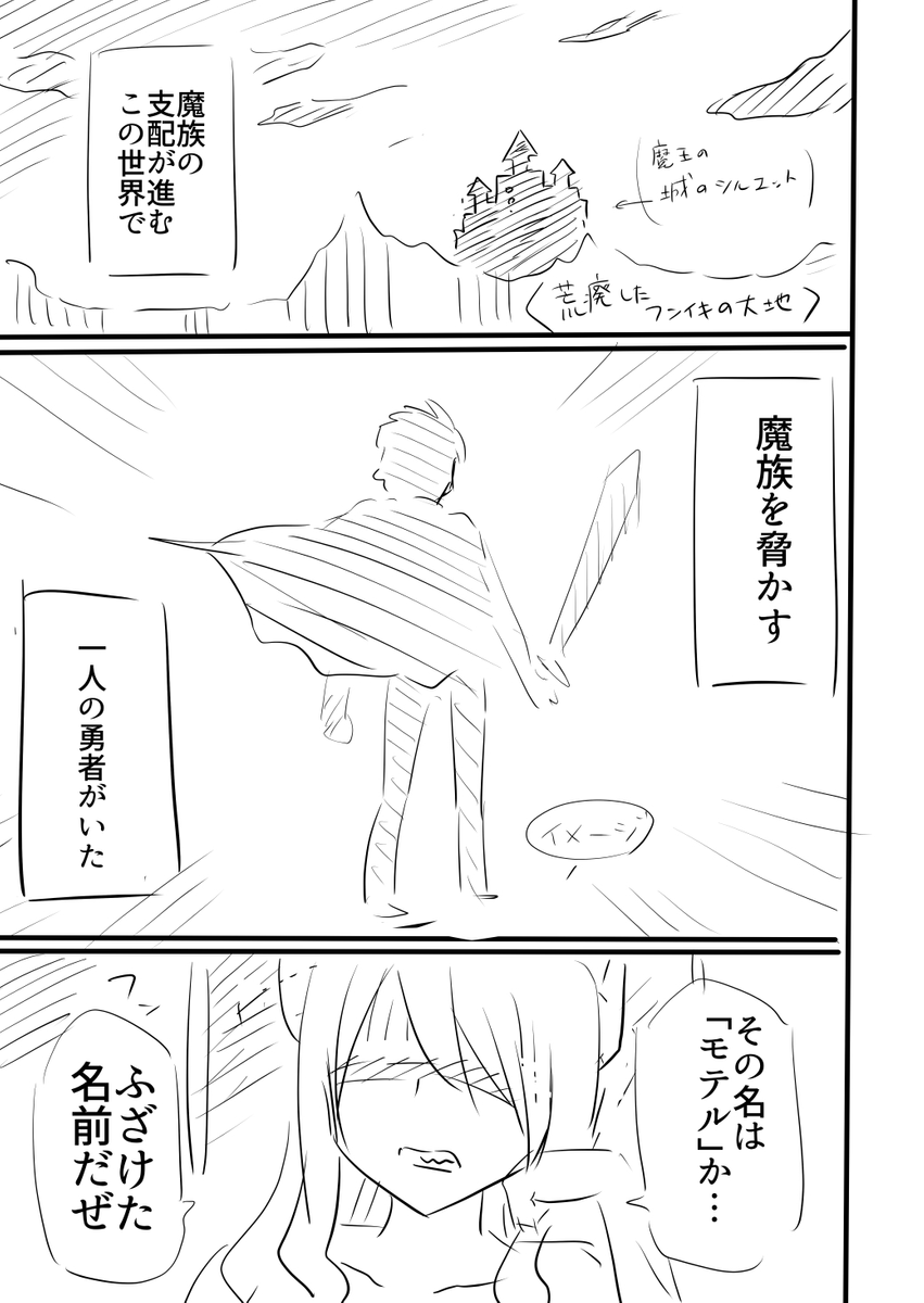 【ネーム】『勇者モテル』 (1/5) 