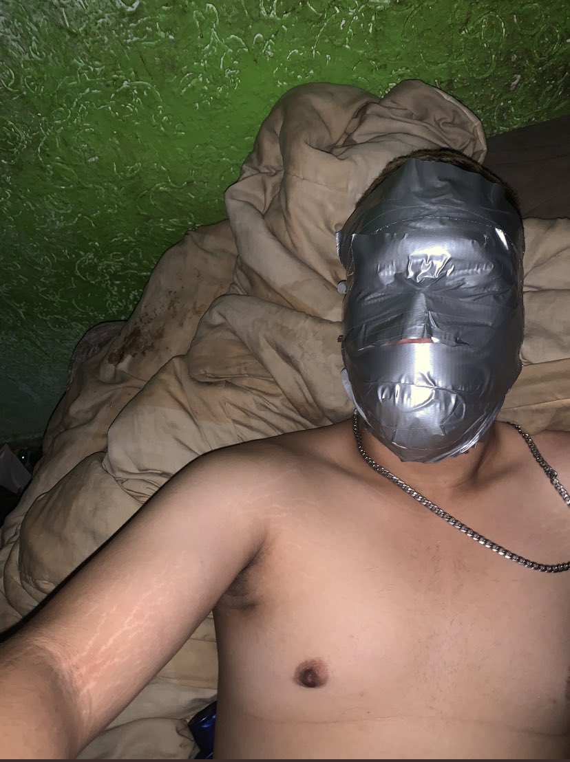 bcn_alpha's tweet photo. Look at @SubHaircutslv . This f4g is so ugly I told it to cover its entire face with tape. And it obeyed as the good pussy it is.
Esta perra es tan fea que le he dicho que se tape la cara entera con cinta. Y ha obedecido como la nenita obediente que es.
#ExposetheFag https://t.co/w1DipkE1MR