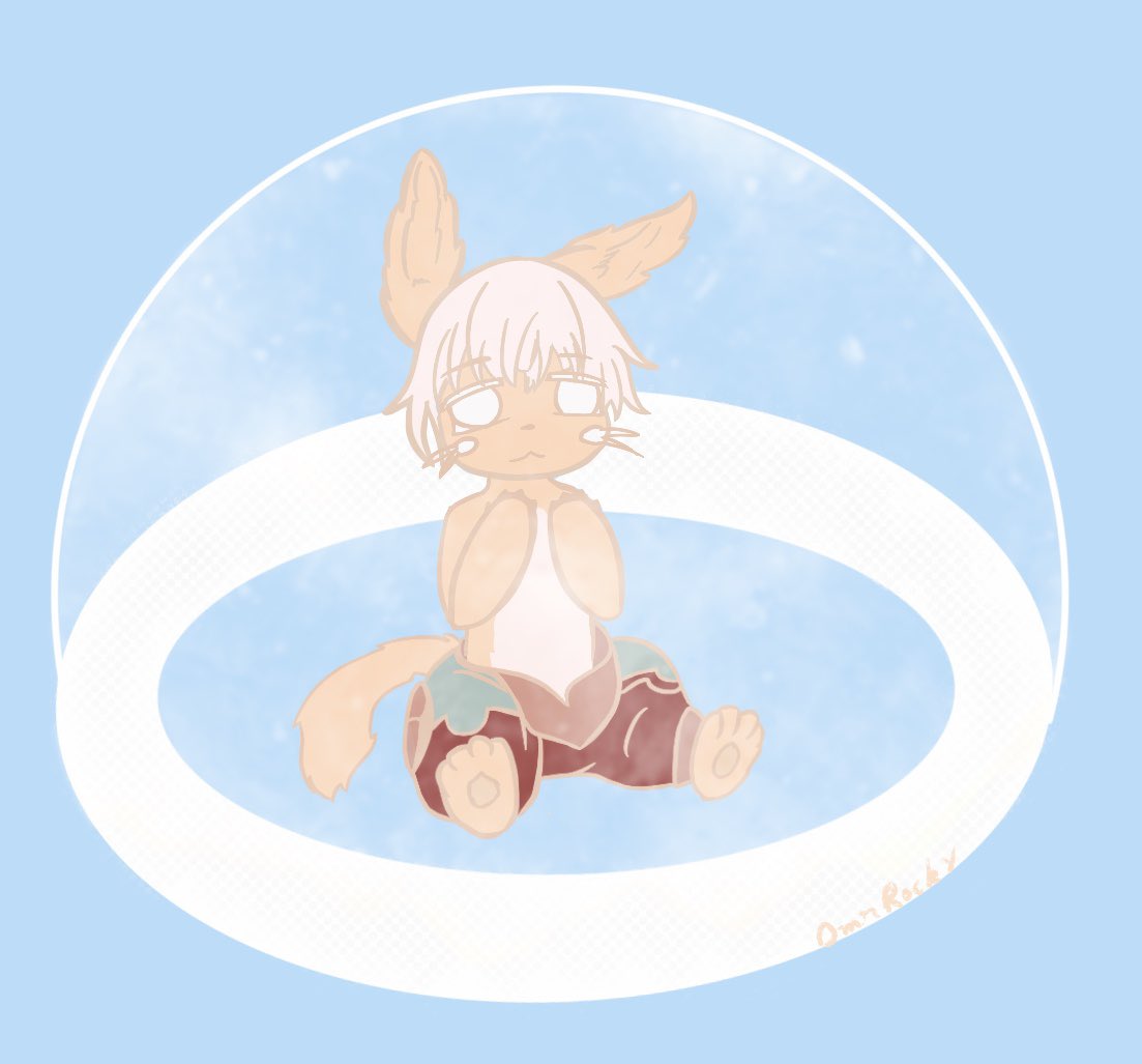 How did she get in there ?!
#Nanachi