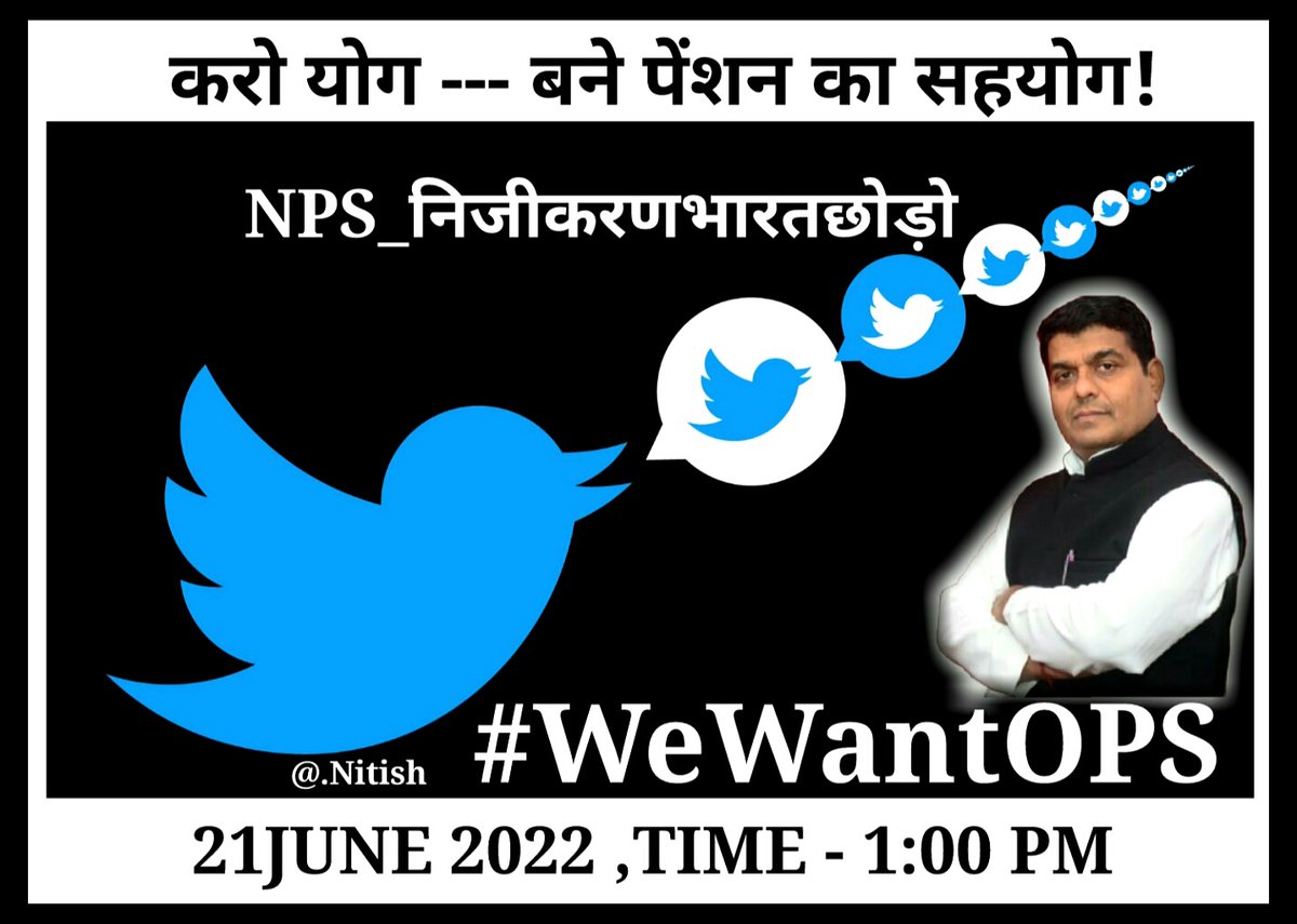 VikasKumar7008's tweet photo. #WeWantOPS
We strongly demand #OPS
@vijaykbandhu
@Aamitabh2 @PTI_News 
@airnewsalerts @PMOIndia https://t.co/g805h5jywH