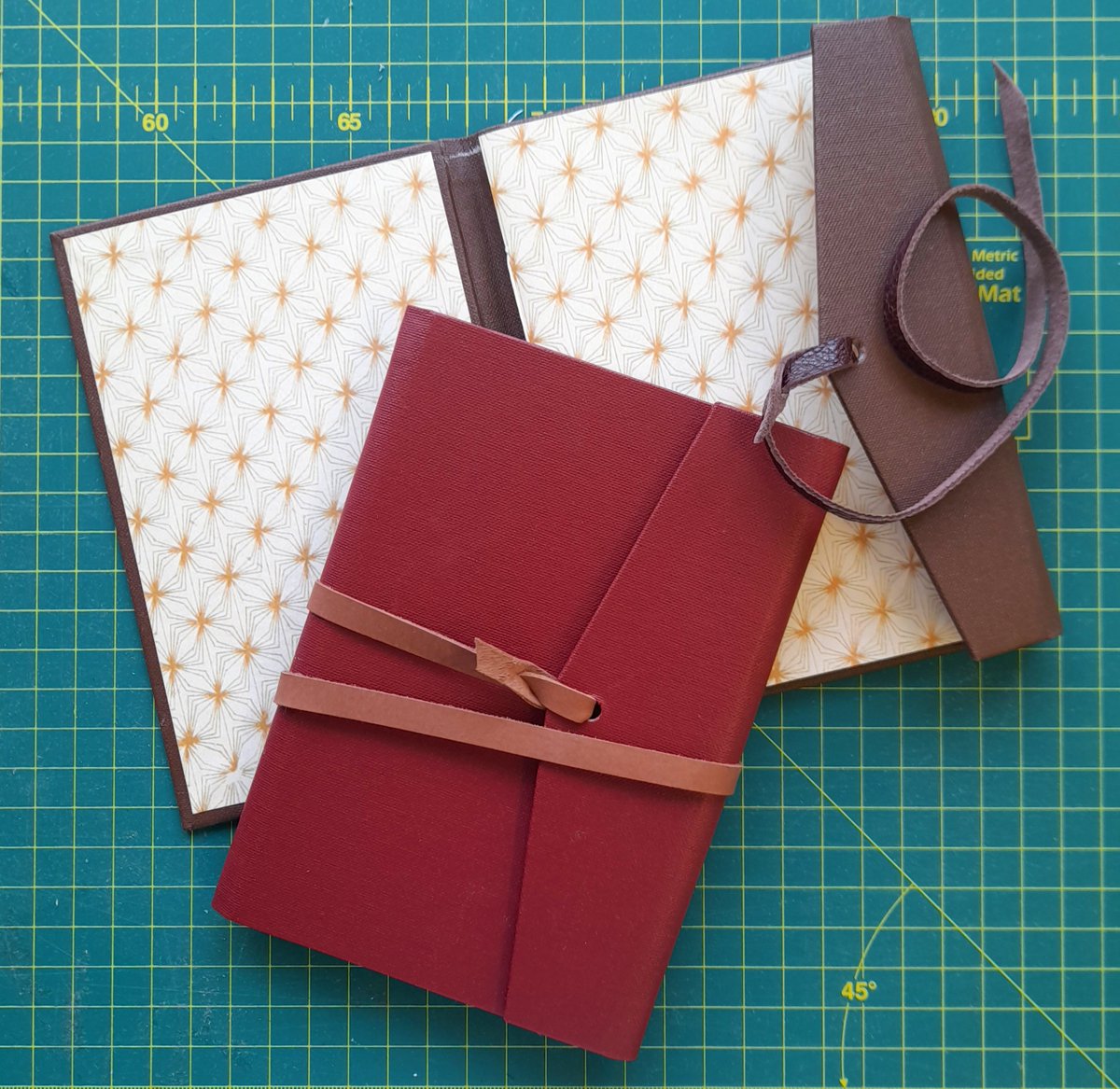 Delivered some training at the weekend with my wonderful colleague Emma for <a href="/YorkFestofIdeas/">York Festival of Ideas</a> 
Does a Sunday afternoon get any more satisfying?!
#bookbinding <a href="/UoYBorthwick/">UoY Borthwick Institute for Archives</a>