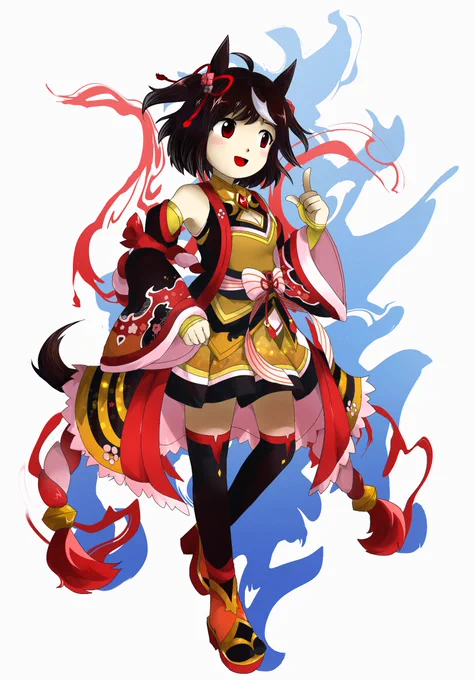 ZUN絵風キタサンブラック
#ウマ娘 #キタサンブラック 
