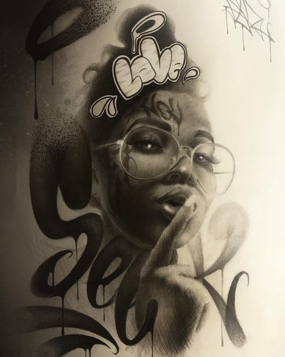 ElRdzzz's tweet photo. Love U seek
portraits on paper come out more alive
#portrait #art #nftartist #lettering #graffiti https://t.co/G4A3jLTQH4
