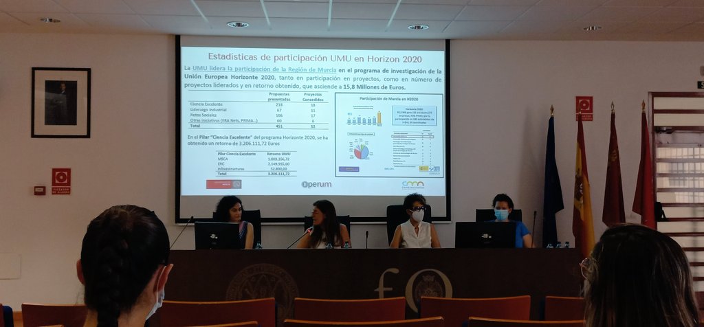 bioazul_spain's tweet photo. Hoy asistimos a una jornada sobre @MSCActions, postdoctoral fellowships y doctoral networks. Muchas gracias @UMU #operum y @crisgomez55 por compartir todas las novedades de las convocatorias 2022! https://t.co/4K3o3VoytL
