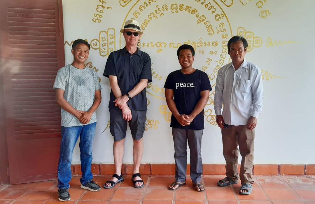 Today we welcomed Canadian movie director David Peck and actors Dork Silong &amp; Suon Rottana, from the new film ‘Broken Courage’.

The film is about memory, history, reconciliation, &amp; positive change which will be shown at the Cambodia Intl Film Festival next week in Phnom Penh.