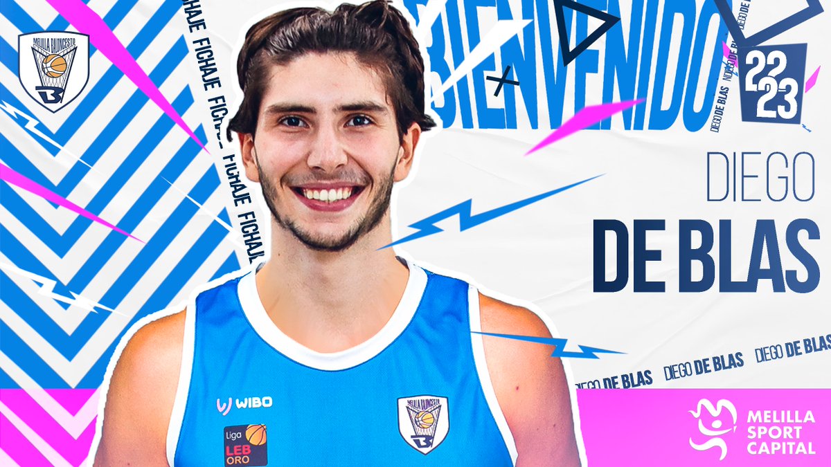 👋🏻 ¡Bienvenido <a href="/diegodeblas2/">Diego de Blas</a>! 

🆕 ⛹🏻‍♂️ Diego de Blas se incorpora al perímetro del  <a href="/melillabcto/">Club Melilla Baloncesto</a> <a href="/MSC__Oficial/">Melilla Sport Capital</a> para la temporada 22/23
 
clubmelillabaloncesto.org/el-melilla-spo…

#vamosmelilla #somosmelilla