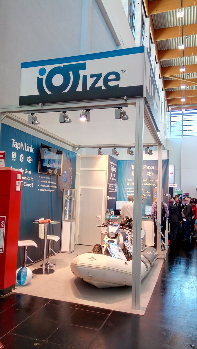Want to have CAN signals availble in a mobile app or in the cloud? Go see IoTize at #ew22