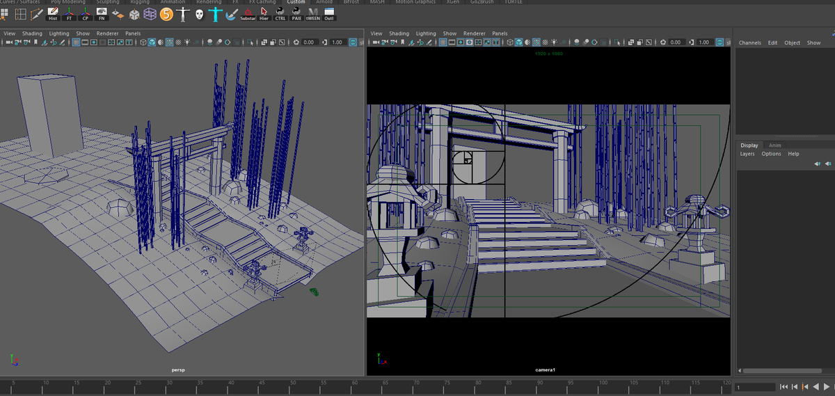 What is 3d?
Staging/Framing...!?
You can arrange for the props to be placed in the frame in order to attract the viewer's attention.
-Golden ratio-