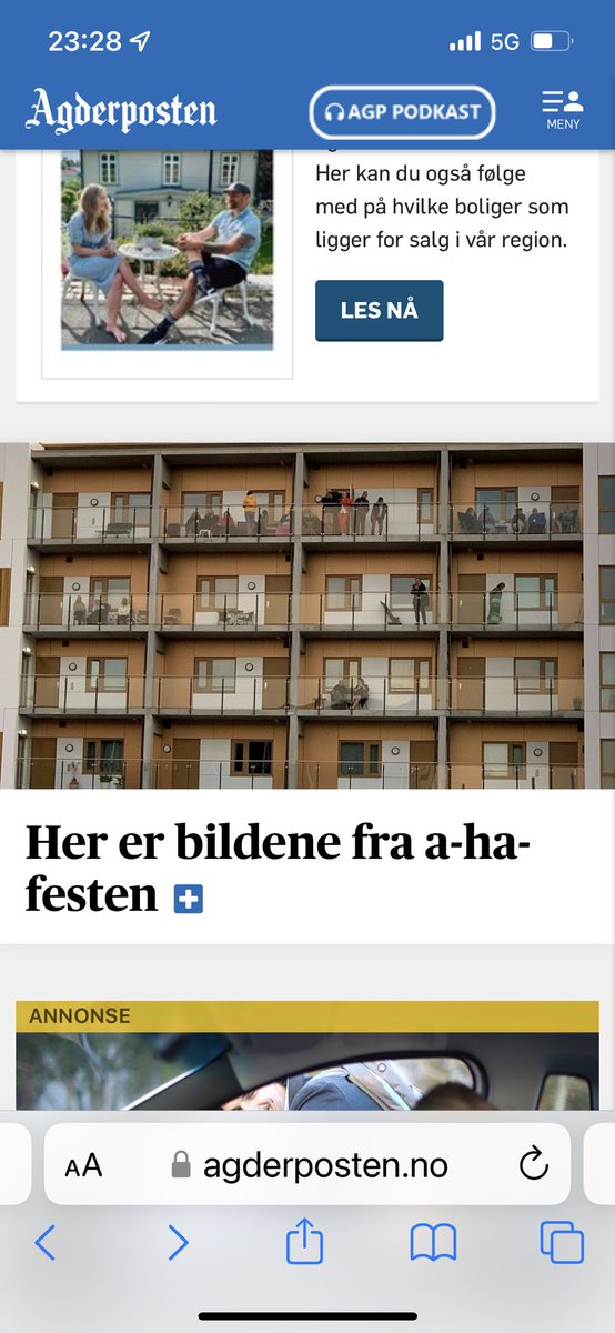 A-ha holdt konsert og <a href="/agderposten/">Agderposten</a> dekket festen. <a href="/BAdesKen/">Ken Andre Ottesen</a>