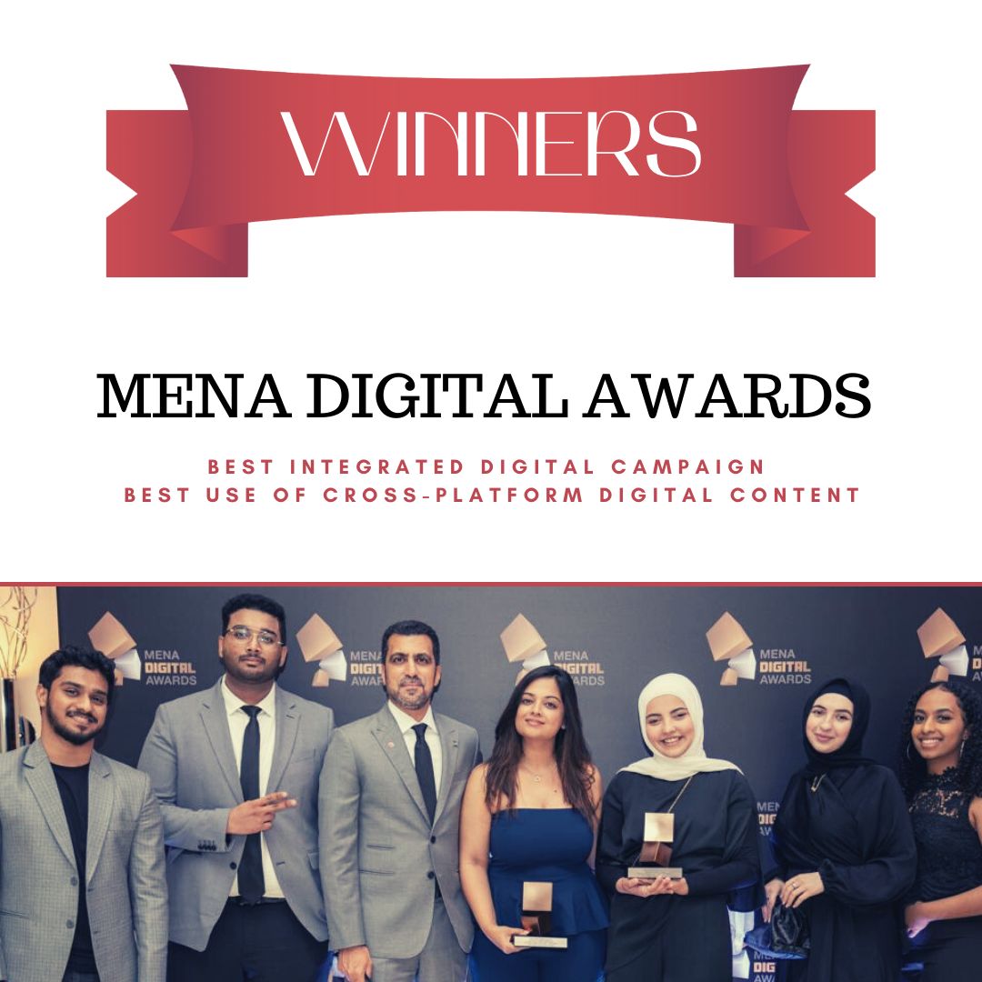 Bringing home two victories at the MENA Digital Awards as winners of the Best Use of Cross-Platform Digital Content and the Best Integrated Digital Campaign for the OPPO Reno6 Series launch. Congratulations to our beloved client @oppoarabia and to our team! 🏆🎉