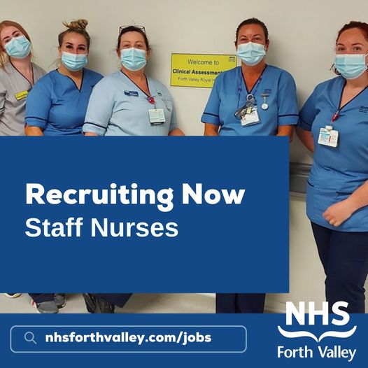 NHSForthValley's tweet photo. Are you completing your nursing programme this year? We'd love for you to come and join #teamNHSFV 

We have a variety of full and part-time positions available in our inpatient, community and prison healthcare teams. ​​​​​​​

Find out more and apply here https://t.co/sLPPQJFiJ6 https://t.co/2TdI6socZq