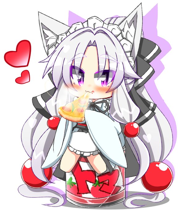 チーズキッチンさん(https://t.co/ylFSIFczv5)でおいしいピザをたべちゃうイタコ姉さま描いたった!みんなも是非食べに行ってね!! 