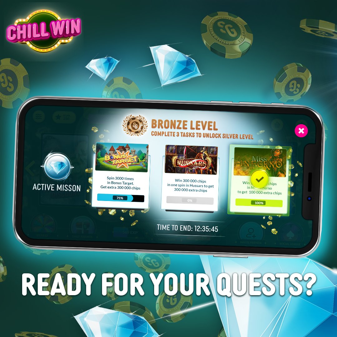 Chillwin_'s tweet photo. 💎 What are your tasks for today?
🌟 DOWNLOAD #ChillWin ➡️ https://t.co/8r5XRYHVvl

#joinus #welcome #game #gamer #mobileapp #mobilegame #free2play #freetoplay #android #ios https://t.co/vW9mYK7X9H