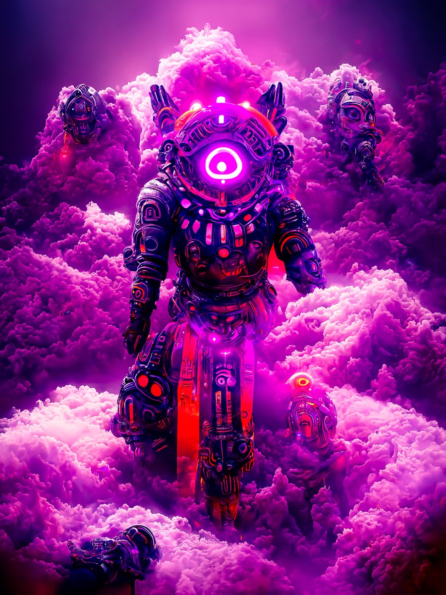 AiMachinist's tweet image. The third unknown cosmic being roaming the sky
#cryptoart #cryptoartist #neuralism #everyday #scifi #cyberpunk #ai #gods #nft #nftart #godsoftheuniverse #digitalart #photoshop