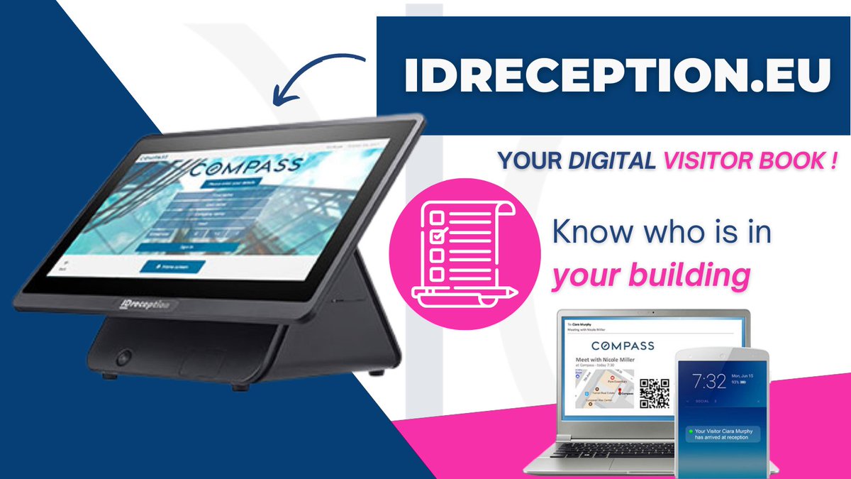 𝗜𝗗𝗿𝗲𝗰𝗲𝗽𝘁𝗶𝗼𝗻, 𝘆𝗼𝘂𝗿 𝗱𝗶𝗴𝗶𝘁𝗮𝗹 𝘃𝗶𝘀𝗶𝘁𝗼𝗿 𝗯𝗼𝗼𝗸 𝗶𝗻 𝗮 𝗯𝗼𝘅. 𝗞𝗻𝗼𝘄 𝘄𝗵𝗼'𝘀 𝗶𝗻 𝘆𝗼𝘂𝗿 𝗯𝘂𝗶𝗹𝗱𝗶𝗻𝗴!
Find out more about visitor management dashboards on our blog 👇 
hubs.li/Q01f5YXN0

More information here:
hubs.li/Q01f61mh0