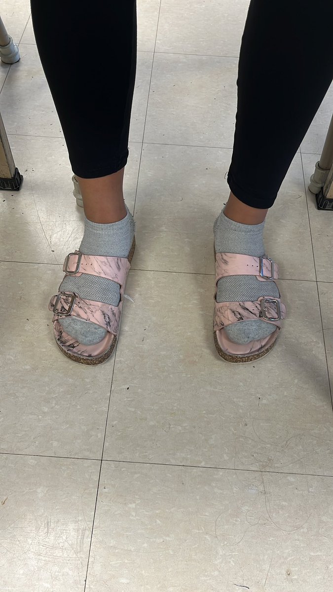 mrssmithsclass8's tweet photo. @StPeterCES  is really breaking the rules today…. Class one offender in the 5/6 class …. #breaktherules  #socksandsandals https://t.co/TcrDhsPN2T