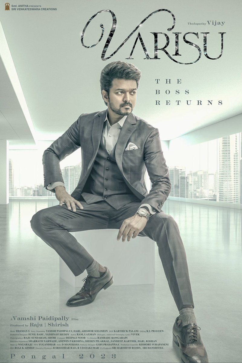 g.venket ram (@venketramg) on Twitter photo Photoshoot for #Thalapathy66 #varisu
<a href="/actorvijay/">Vijay</a> <a href="/directorvamshi/">Vamshi Paidipally</a> <a href="/iamRashmika/">Rashmika Mandanna</a> <a href="/MusicThaman/">thaman S</a> <a href="/SVC_official/">Sri Venkateswara Creations</a> <a href="/karthikpalanidp/">Karthik Palani</a> <a href="/gopiprasannaa/">Gopi Prasannaa</a> <a href="/Jagadishbliss/">Jagadish</a> #gvenketram #gvenketramphotography #varisufirstlook Photoshoot for #Thalapathy66 #varisu
<a href="/actorvijay/">Vijay</a> <a href="/directorvamshi/">Vamshi Paidipally</a> <a href="/iamRashmika/">Rashmika Mandanna</a> <a href="/MusicThaman/">thaman S</a> <a href="/SVC_official/">Sri Venkateswara Creations</a> <a href="/karthikpalanidp/">Karthik Palani</a> <a href="/gopiprasannaa/">Gopi Prasannaa</a> <a href="/Jagadishbliss/">Jagadish</a> #gvenketram #gvenketramphotography #varisufirstlook