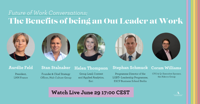 AdeccoGroup's tweet photo. 🌈We’re going LIVE on LinkedIn for #PrideMonth!

Join us for our webinar to learn about being out at work and how it affects your career and leadership style.

Keep your eyes on our LinkedIn page at 5pm CEST on June 29 👇

#TalentWithoutLabels #AdeccoGroupPride #InclusiveFutures