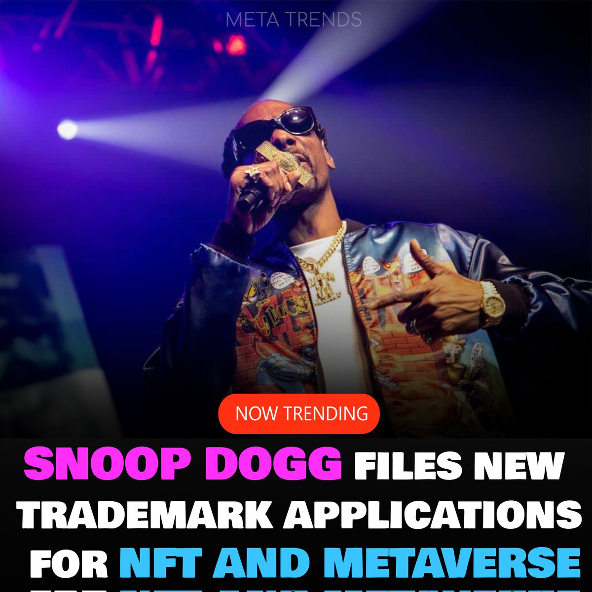 On June 14, American rapper Snoop Dogg filed a new trademark application with the United States Patent and Trademark Office (USPTO) for UNCLE SNOOP and UNCLE SNOOP'S.

#SnoopDogg #America #nft #Metaverse