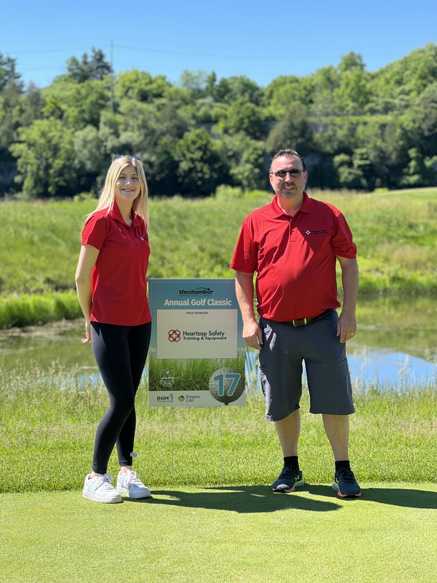 heartzapsafety's tweet photo. It was a beautiful day to enjoy the Golf Classic 2022 held on June 13 at the @GaltCntryClub. It was super fun and a successful day!

Thank you to @My_Chamber for allowing us to sponsor and participate in the event!

#cambcoc #cbridge #waterlooregion #golfer #golf #healthandsafety https://t.co/arjAdvy2F2