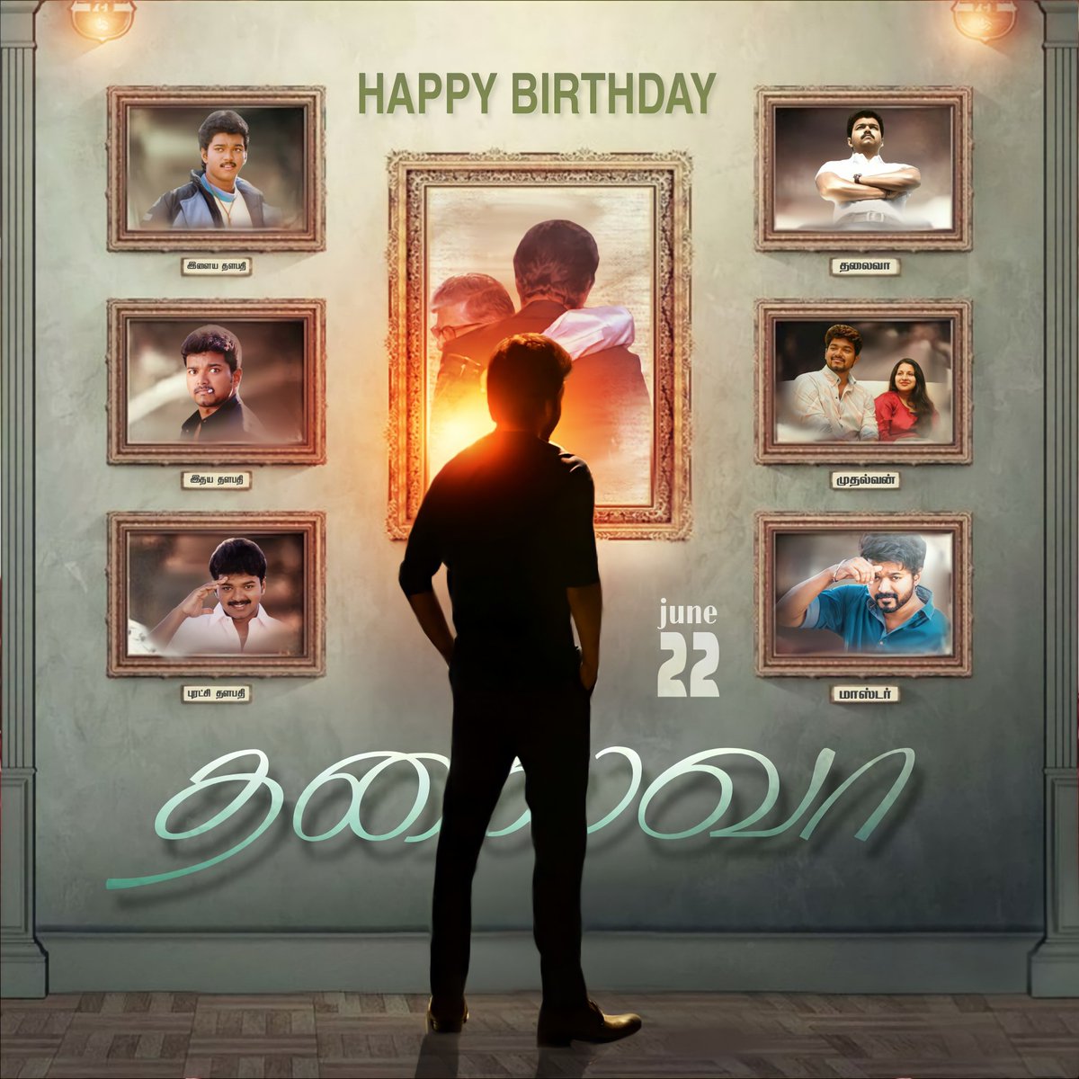 Selvaofficial_'s tweet photo. Happy birthday thalaiva
@actorvijay https://t.co/Y2lFyaDbbU