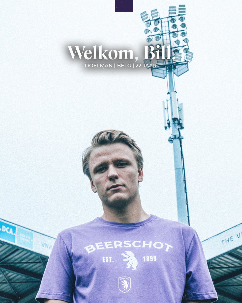 Bill Lathouwers.

✍ 2 jaar (+2)
🇧🇪 Belg
🕰 22 jaar
📍 Doelman

#WeAre13 #WelcomeBill