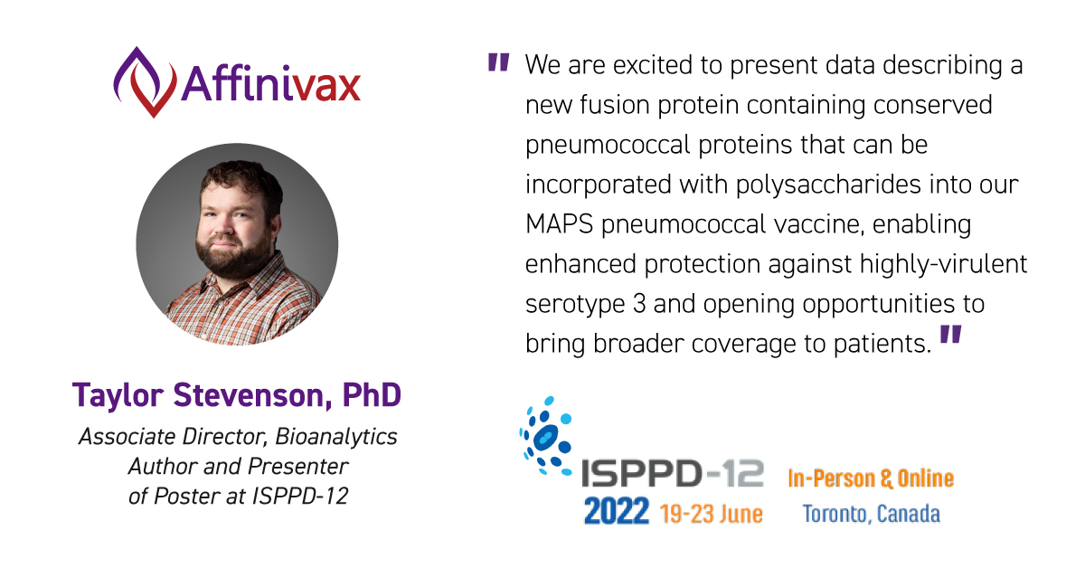 At #ISPPD12, our poster presentation highlights the possibilities of engineering next generation pneumococcal vaccines. #MAPSnextgenvaccines affinivax.com/affinivax-pres…
