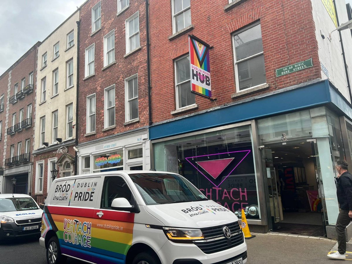 Dublin LGBTQ+ Pride (@dublinpride) on Twitter photo Thanks to <a href="/VolkswagenIE/">Volkswagen Ireland</a> for their continued support this year. We love the new #Pride van!
#PrideOnTheRoad 🚐🌈 Thanks to <a href="/VolkswagenIE/">Volkswagen Ireland</a> for their continued support this year. We love the new #Pride van!
#PrideOnTheRoad 🚐🌈