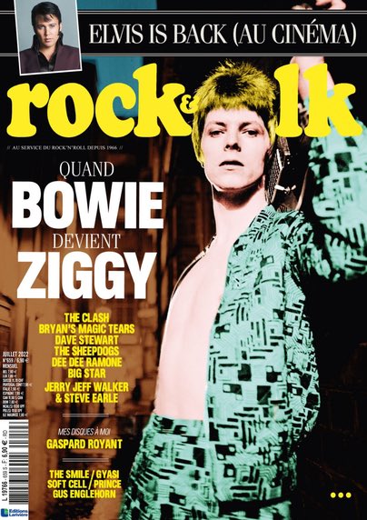 🎸 Quand Bowie devient Ziggy… dans le magazine <a href="/rock_and_folk/">Rock&Folk</a> de juillet 👍!
… mais aussi #Elvis qui nous revient au cinéma, ⁦<a href="/TheClash/">The Clash</a>⁩ , <a href="/thesmiletheband/">The Smile</a>, #Gyasi, <a href="/Softcellhq/">Soft Cell</a>, <a href="/TheStroppies/">The Stroppies</a>.. 
tous dès maintenant, ici :

📲 bit.ly/appliRockAndFo…

#Glamrock #pop #rock