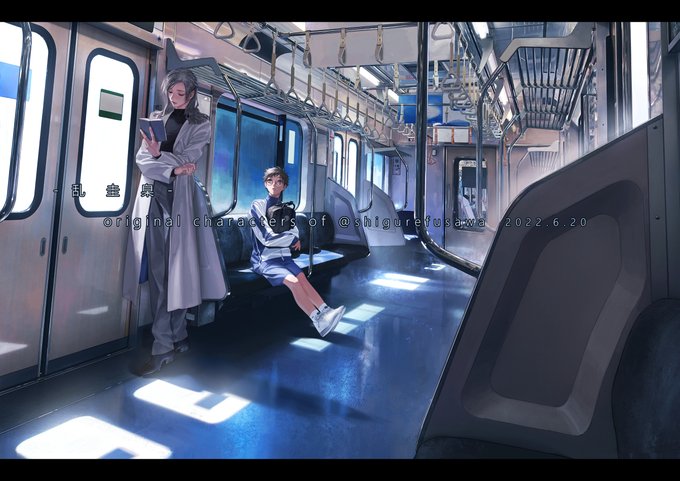 「ソックス 電車内」のTwitter画像/イラスト(新着)｜2ページ目