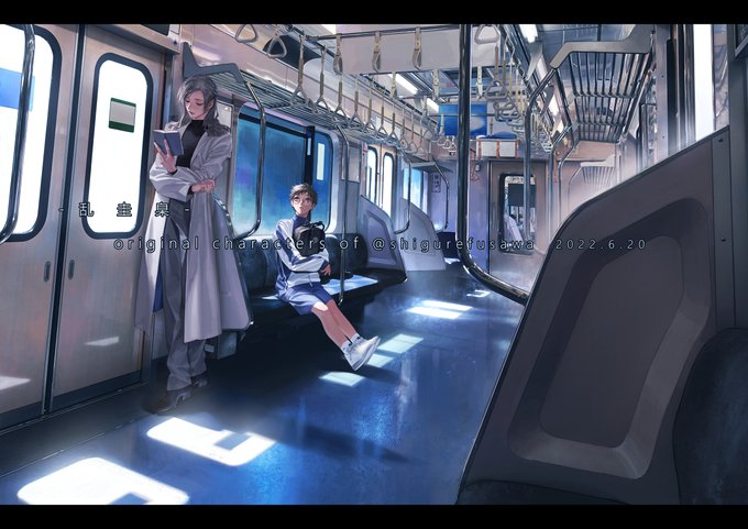 「茶髪 電車内」のTwitter画像/イラスト(人気順)