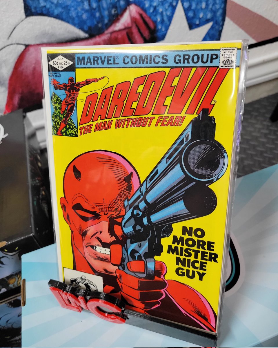 Picked up this NM copy of Daredevil 184 . It's an absolute beauty. Couldn't pass it up!

#FANEXPODallas #FANEXPODallas2022 #comichaul