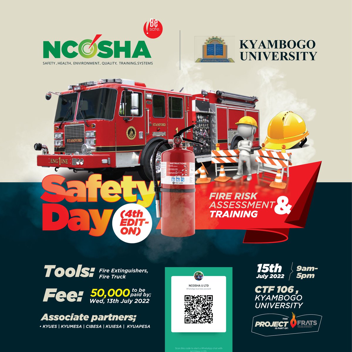The 4th Edition is here <a href="/NcoshaU/">NCOSHA (Official Account)</a> <a href="/kyambogou/">KYAMBOGO UNIVERSITY</a> Safety day make your self ready and prepared for the fire <a href="/kyumesa/">KYUMESA</a> @kyues2021 <a href="/KYUAPESA/">kyuapesa</a> <a href="/CibesakyuO/">Cibesakyu_Official</a> <a href="/KUIESA_UG/">KUIESA_UG</a>