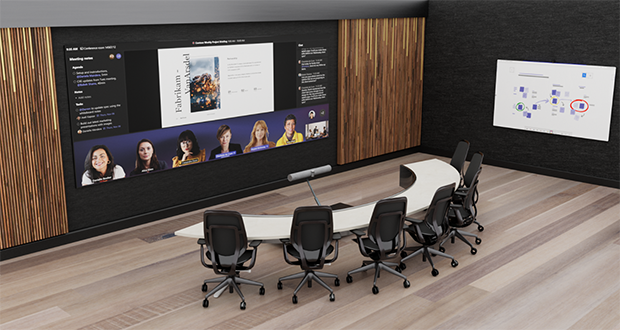Visual_Displays's tweet photo. Heckler mount stands out in Epson MTR Front Row demo > https://t.co/v7aDSOhCwR 🧐
#MicrosoftTeams #TeamsFrontRow #Epson https://t.co/MPqhMI161Z