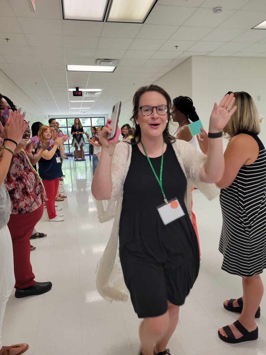 JMosleyPD's tweet photo. How do you make 56 new friends at ATL Summer Camp? Academic speed dating, of course! #HenryATL2022 @ketruitt @mlpmorse @Math_HCS @robininhampton @klbsci @Carrie_marie3 https://t.co/6oXxYmVuCj