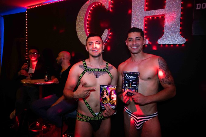 ?ste fin del mes del orgullo el calor subirá en el club de @CharlyDiazMx #HombreAHombre STRIPPERS y privados